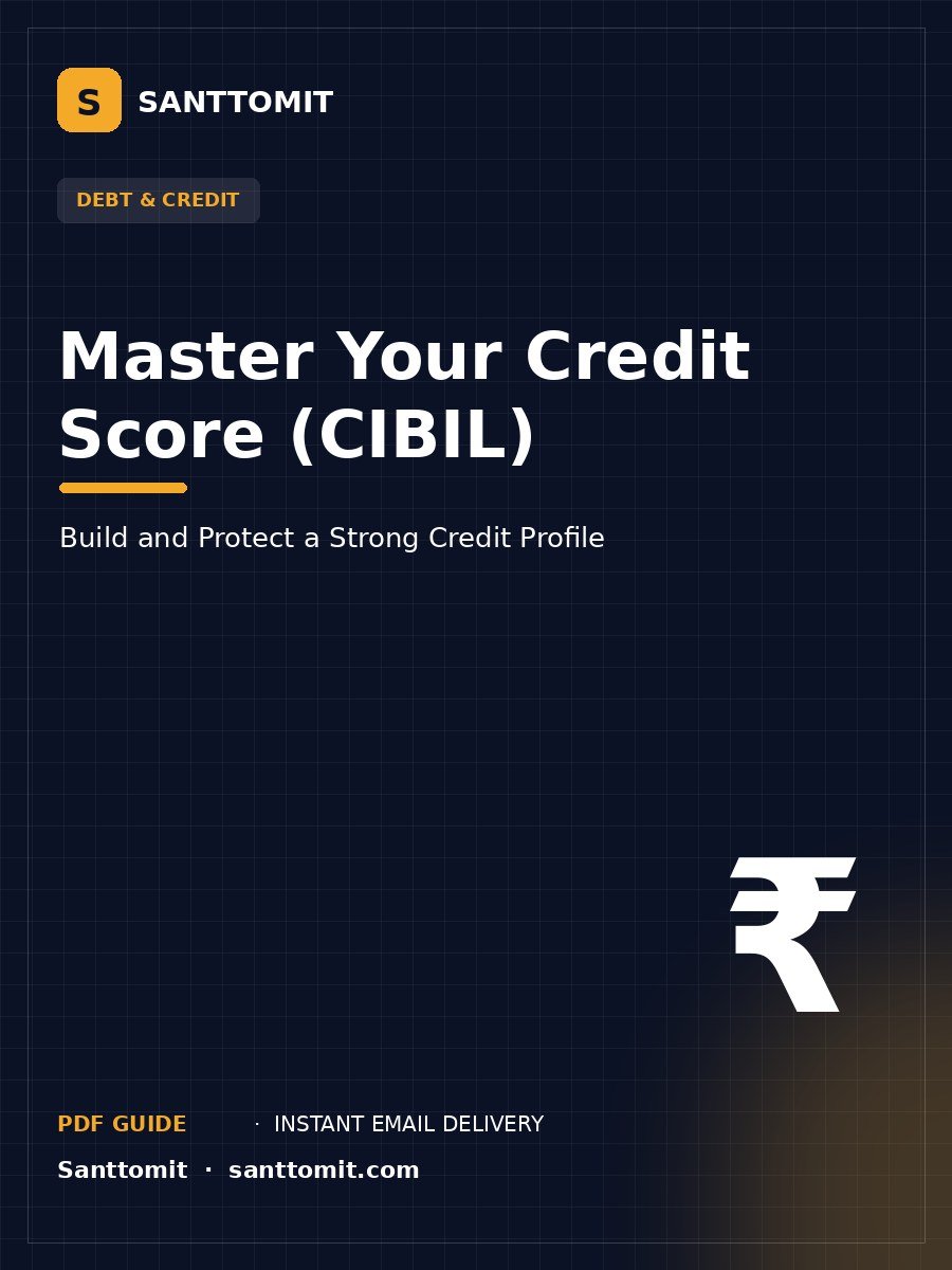 Master Your Credit Score (CIBIL)