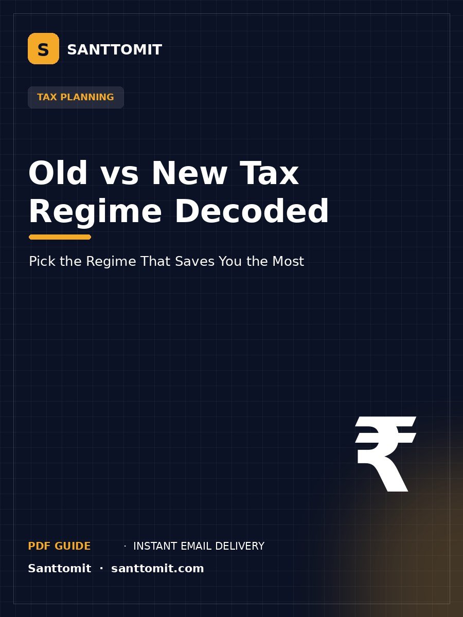 Old vs New Tax Regime Decoded